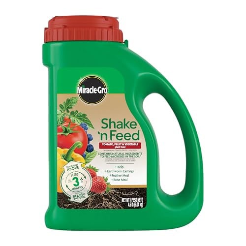 Miracle-Gro Shake 'N Feed Tomato, Fruit and Vegetable Plant Food 4.5 lb