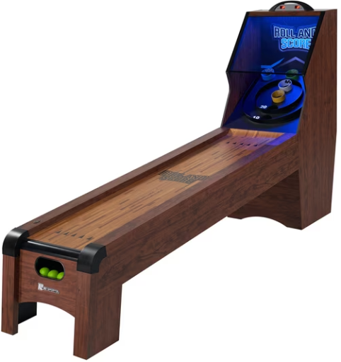 MD Sports 9 ft Roll and Score Table Set with LED Scorer