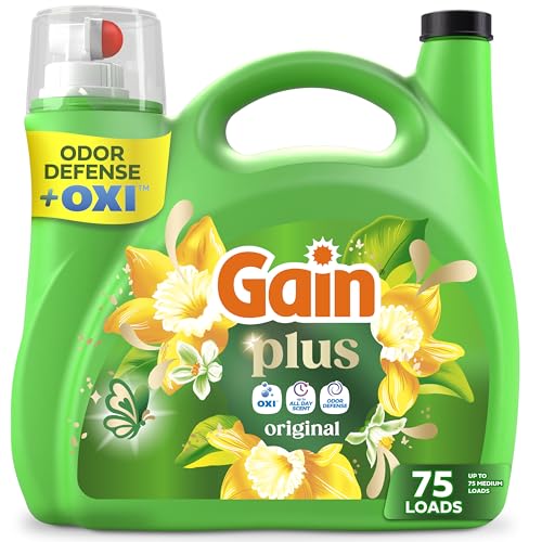 Gain Plus w/ Oxi Liquid Laundry Detergent 99-Oz (Original Scent) Deal