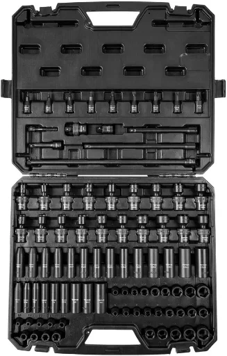 VEVOR 3/8" Drive Impact Socket Set, 90-Piece