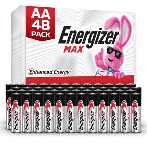 Energizer MAX AA Alkaline Batteries, 48 Pack Deal