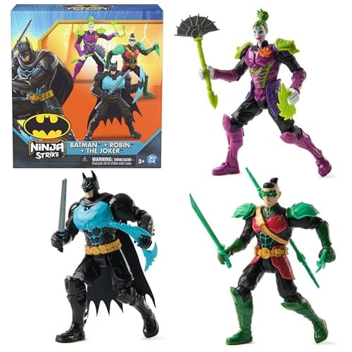 DC Comics Batman Ninja Strike 6" Action Figures Battle Set 3-Pack Deal