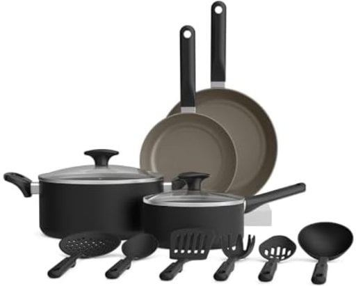 BELLA 12 Piece Cookware Set Deal