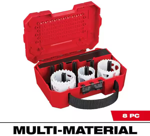 Milwaukee Hole Dozer Bi-Metal Hole Saw Kit (8-Piece)