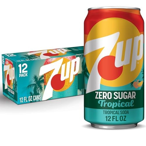 7UP Tropical Zero Sugar Soda 12-Pack Deal