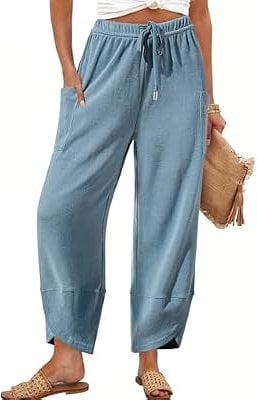 Wide Leg Harem Pants