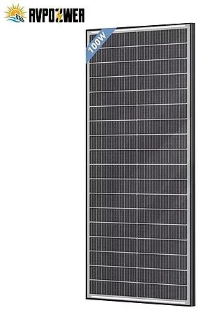 RVPOZWER 100W Bifacial 18BB Solar Panel Deal