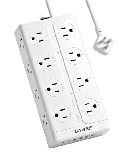 6 ft Surge Protector Power Strip 16 Outlets 6 USB Ports (2 USB-C) Deal