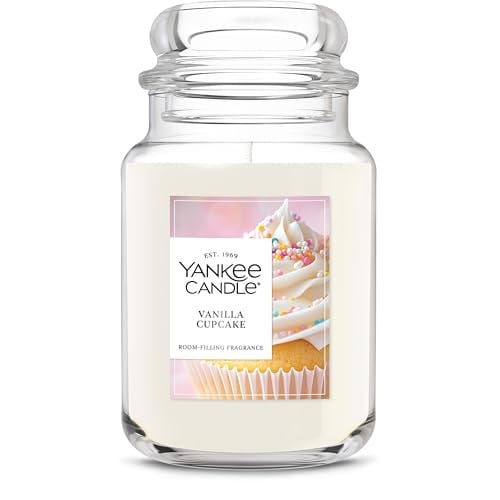 Yankee Candle Vanilla Cupcake 22oz Large Jar Deal