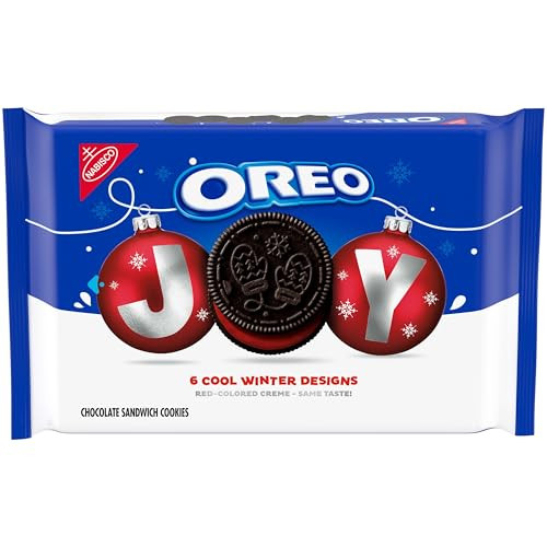 2 x 18.71-Oz Oreo Joy! Red-Colored Creme Chocolate Sandwich Cookies