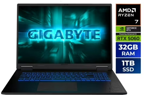 GIGABYTE Gaming A18 18" QHD+ 165Hz IPS 32GB DDR5 1TB SSD Deal