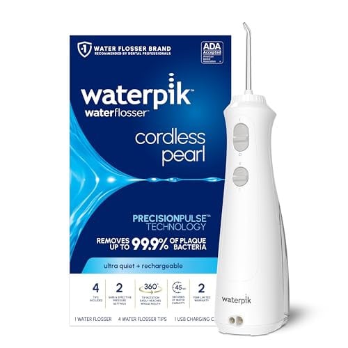 Waterpik Cordless Rechargeable Portable Water Flosser