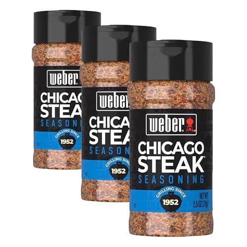 3-Pack 2.5-Oz Weber Seasoning (Chicago Steak) Deal