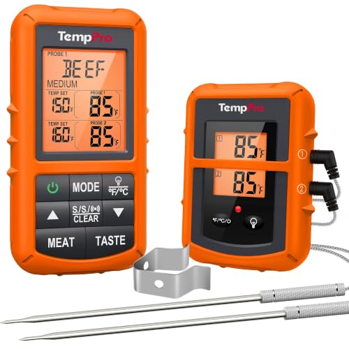 TempPro TempSync 500FT Wireless Meat Thermometer Deal