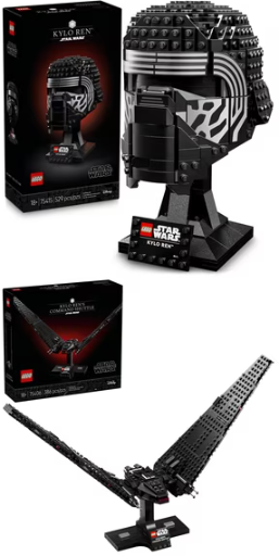 LEGO Star Wars Kylo Ren Helmet & Command Shuttle Bundle