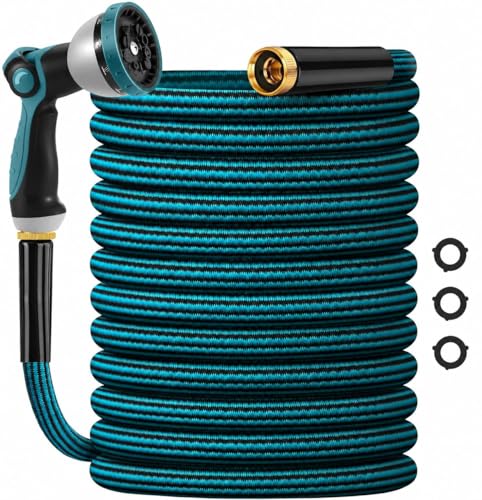 Velybrin 50-Ft Non-Expanding Garden Hose w/ Nozzle Deal