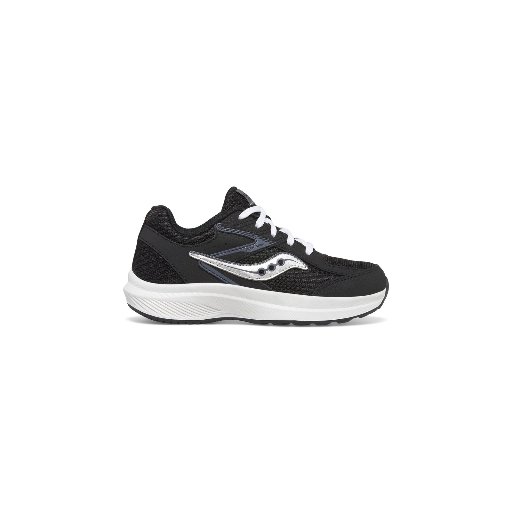 Saucony Kids' Cohesion KDZ Shoes (Black/White)