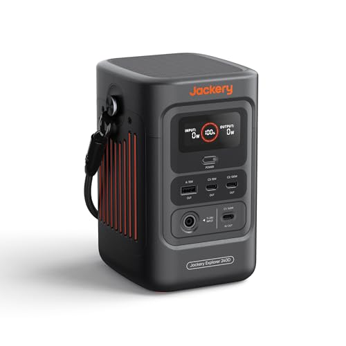 Jackery Explorer 240D 256Wh 200W DC USB Power Bank Deal