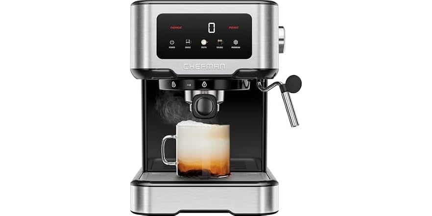 Chefman Craftbrew Espresso Machine Deal