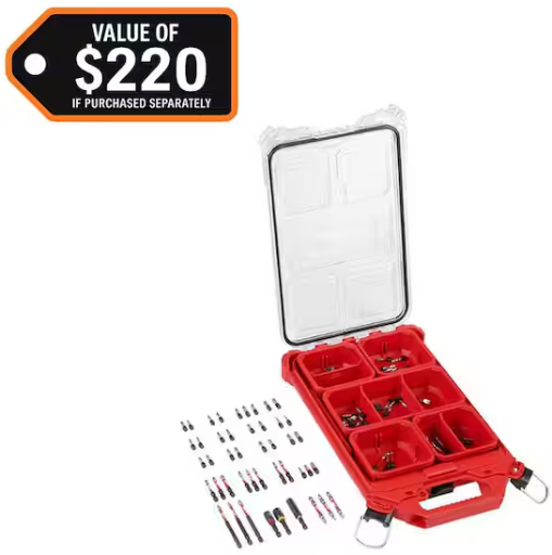 Milwaukee Shockwave Packout Bit Set 90-Piece