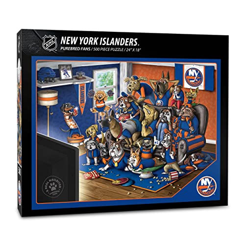 YouTheFan Purebred Fans New York Islanders 500 Piece Puzzle