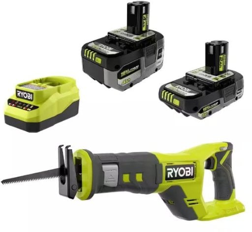 RYOBI ONE+ 18V HIGH PERFORMANCE Kit + Cordless Reciprocating Saw Deal