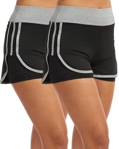Women's 2-in-1 Running Shorts with Built-in Liner Deal