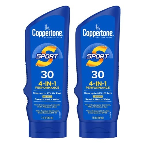 Coppertone Sport Sunscreen Lotion SPF 30, 7 fl oz Twin Pack (2) Deal