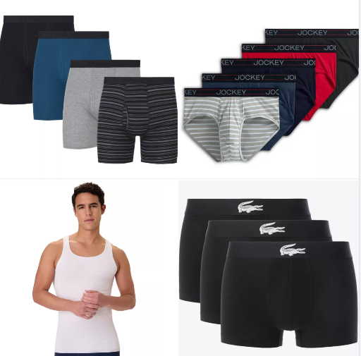 Macy's Men's Briefs, Socks, & More Sale Deal
