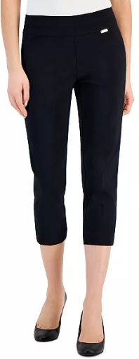 I.N.C. International Concepts Bengaline Pull-On Capri Pants