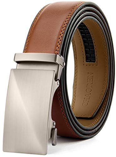 Chaoren Leather Ratchet Automatic Adjustable Belt Deal