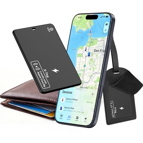 F01 Ultra-Thin Wallet Tracker Card Wireless Charging Recharged X-Tag Tracker