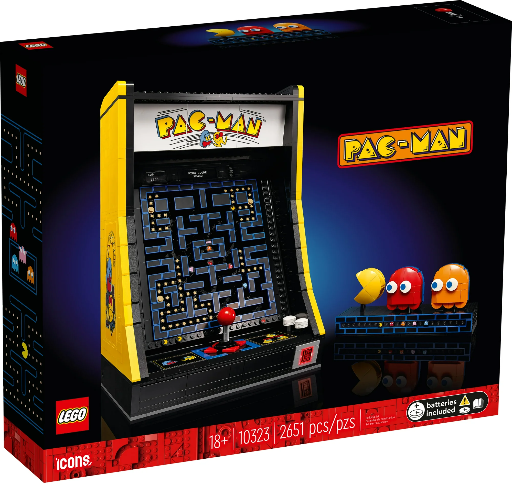 LEGO Icons PAC-Man Arcade Building Set 2651-Piece