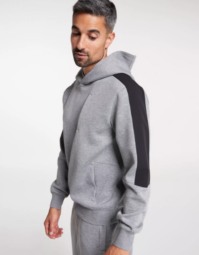 VRST Men's Pinnacle Fleece Hoodie (Mid Grey Heather)