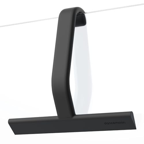 dancemoon JustHang 10-Inch Shower Squeegee for Glass Doors
