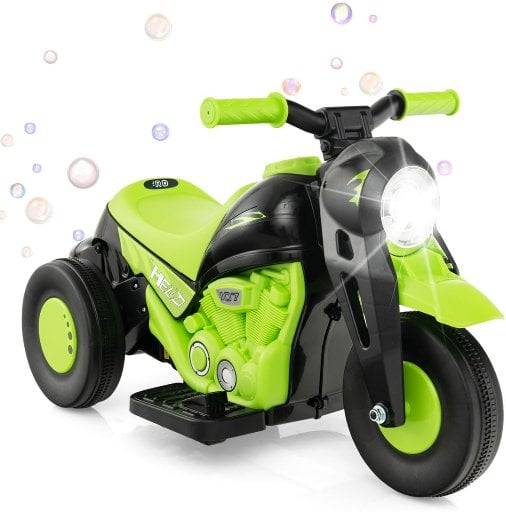 Kids' Electric Ride-on Bubble Motorcycle Deal