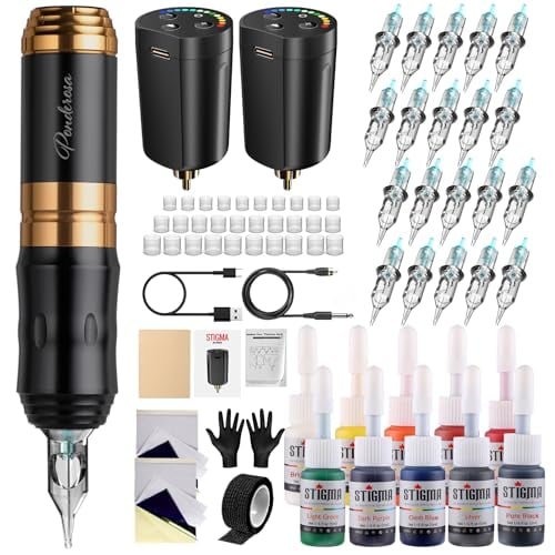 STIGMA Tattoo Kit with 2 Batteries