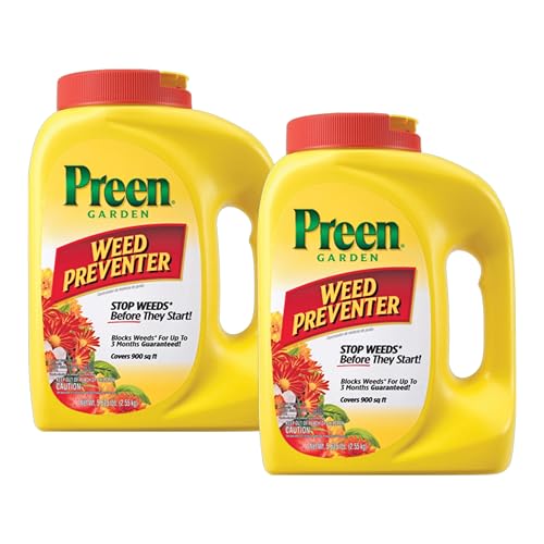 Preen Garden Weed Preventer 11.25 lb (Case Pack of 2-5.625 lb Bottles)