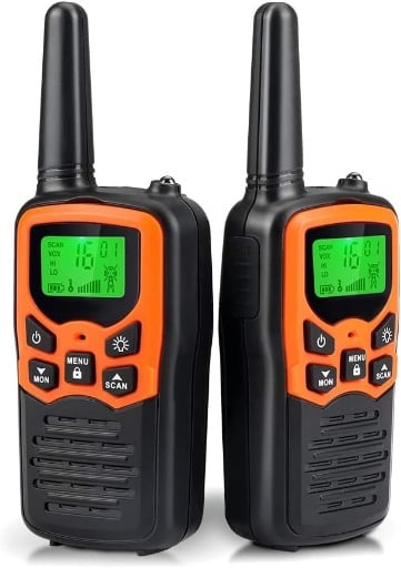 MOICO 22 Channel Long Range Walkie Talkies