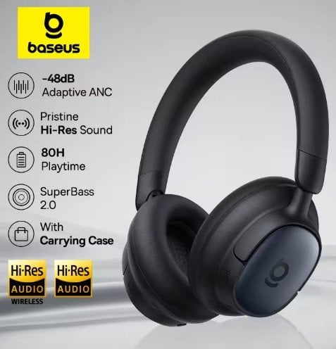 Baseus Bowie MH1 ANC Wireless Headphone LDAC