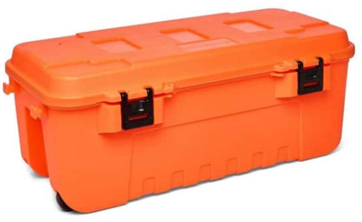 27-Gal. Plano Sportsman Storage Trunk Box (Blaze Orange)