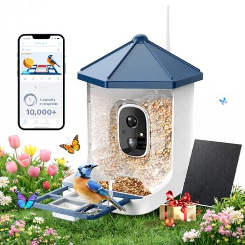 LIWAN Bird Feeder with Camera Solar Powered Deal