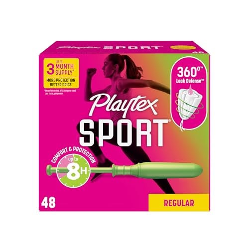 Playtex Sport Tampons 48-Pack