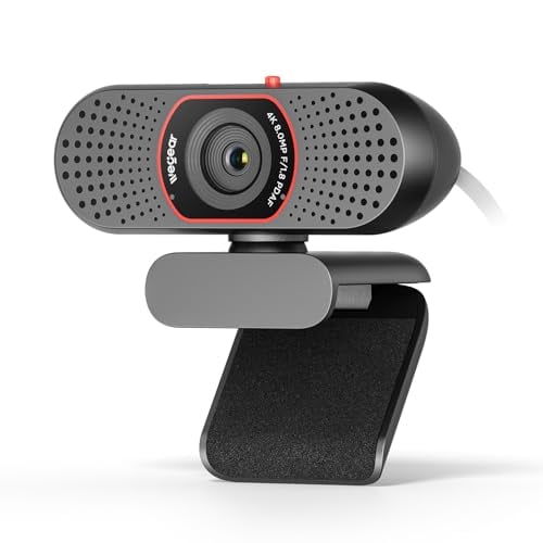Wegear 4K 30FPS USB-A Webcam w/ Sony 1/2.55" Sensor, PDAF Autofocus & Dual Noise-Canceling Mics Deal
