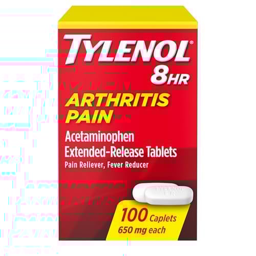 Tylenol 8 Hour Arthritis 650-mg 100-Count Pain Tablets Deal