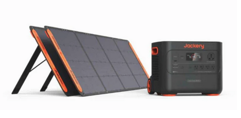 Jackery Explorer 3000 V2 Portable Power Station + 2x 200W SolarSaga Panels