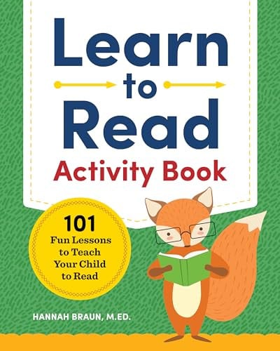 Learn to Read Activity Book: 101 Fun Phonics Lessons Deal