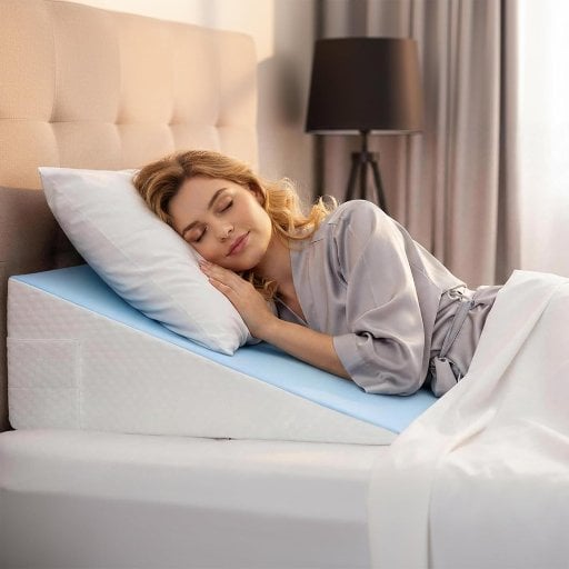 7.5" Memory Foam Wedge Pillow Deal