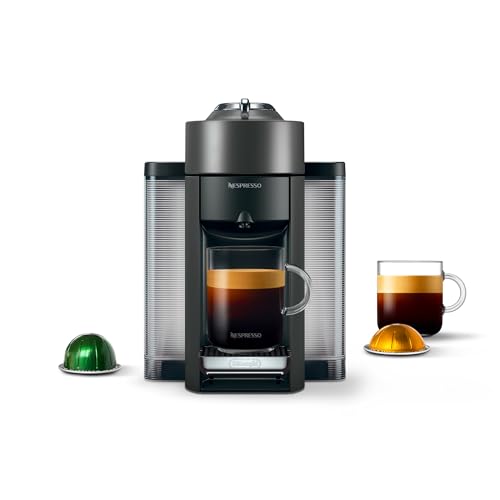 Nespresso Vertuo Programmable Coffee & Espresso Maker with Water Tank & Capsule Assortment