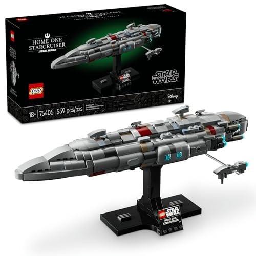 LEGO Star Wars Home One Starcruiser Building Set for Adults 559 Pieces